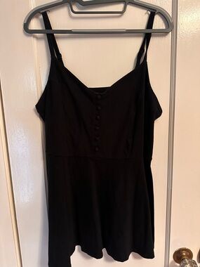 torrid Black Spaghetti Strap Tank